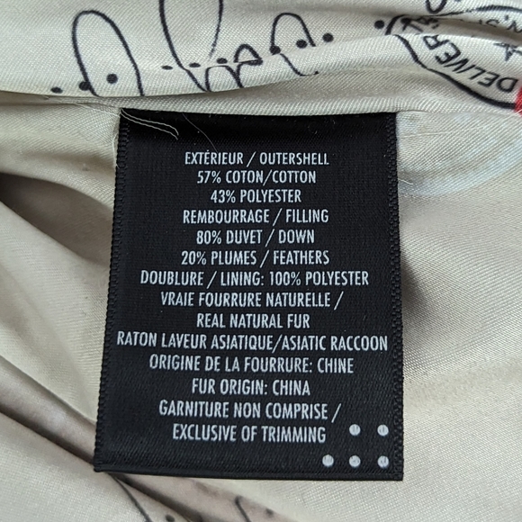 Soïa & Kyo Down Coat, Soia & Kyo Parka, Women's Medium - Picture 8 of 15